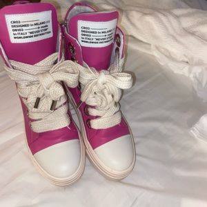 Pink Christian Zerotre shoes size 41